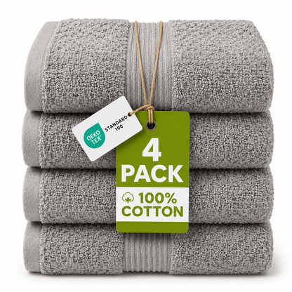 500 GSM Egyptian Cotton Luxury Towels – Super Soft Face Hand Bath Sheet