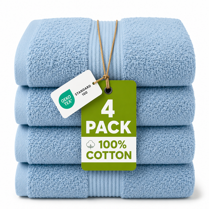 500 GSM Egyptian Cotton Luxury Towels – Super Soft Face Hand Bath Sheet