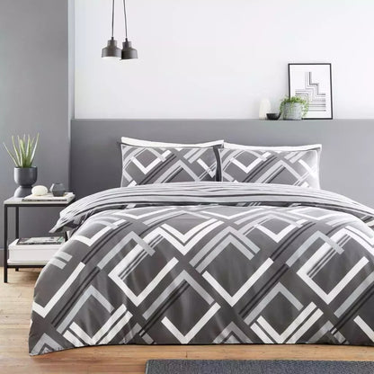 HARLOW Stripes Pattern Duvet Cover Quilt Covers Bedding Sets With Pillowcases