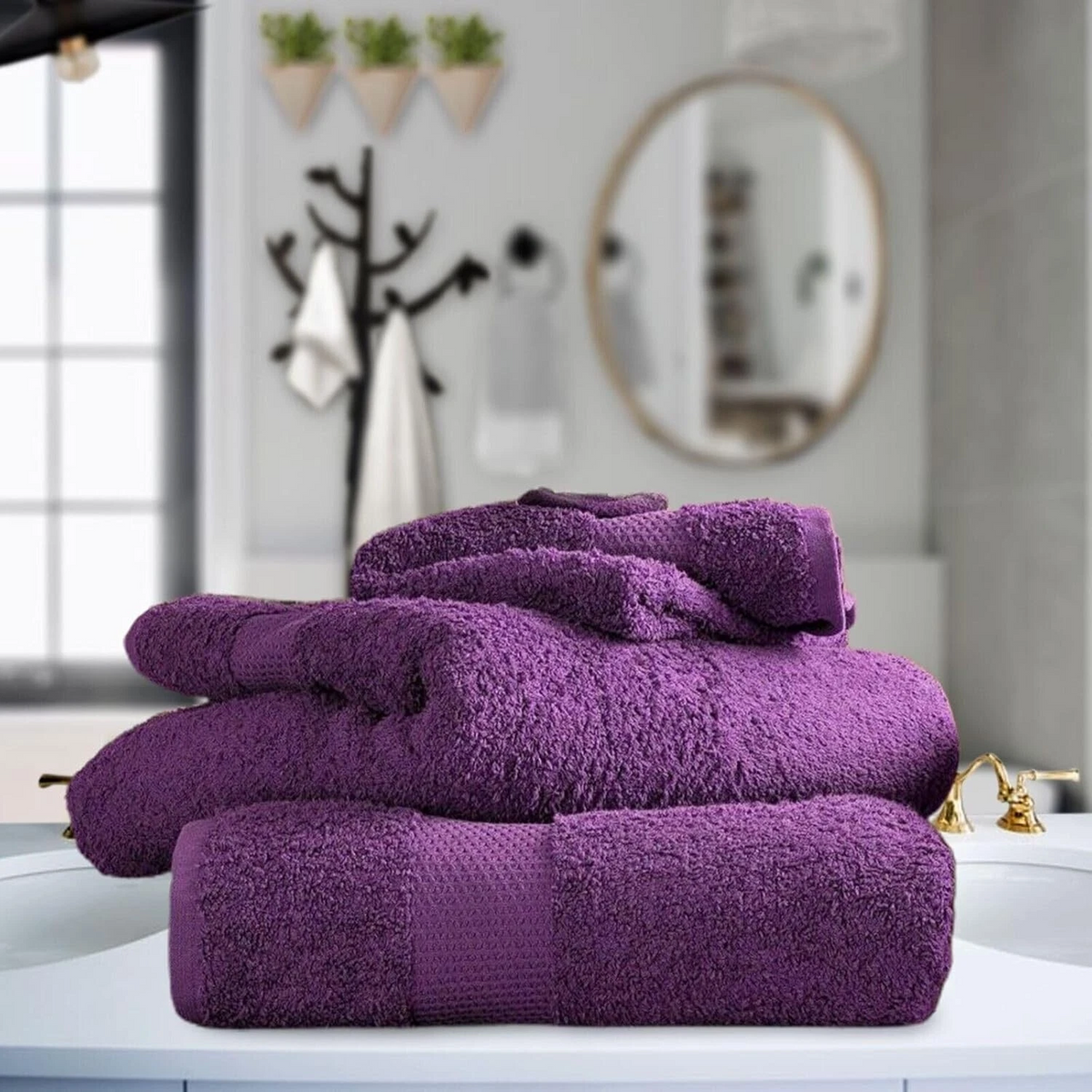 700GSM Egyptian Cotton Towels Extra Thick – Super Soft Luxury Bath Sheets