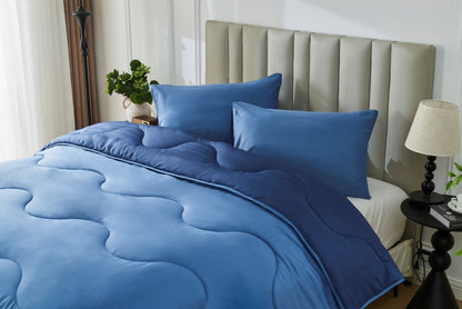 Coverless Quilt 10.5 Tog – Reversible Microfibre All-Season Bedding
