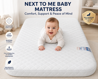 Next to Me Deluxe Crib Mattress – Compatible Bedside Crib Next 2 Me