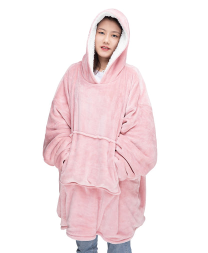 Oversized Hoodie Fleece Hooded Sweatshirt