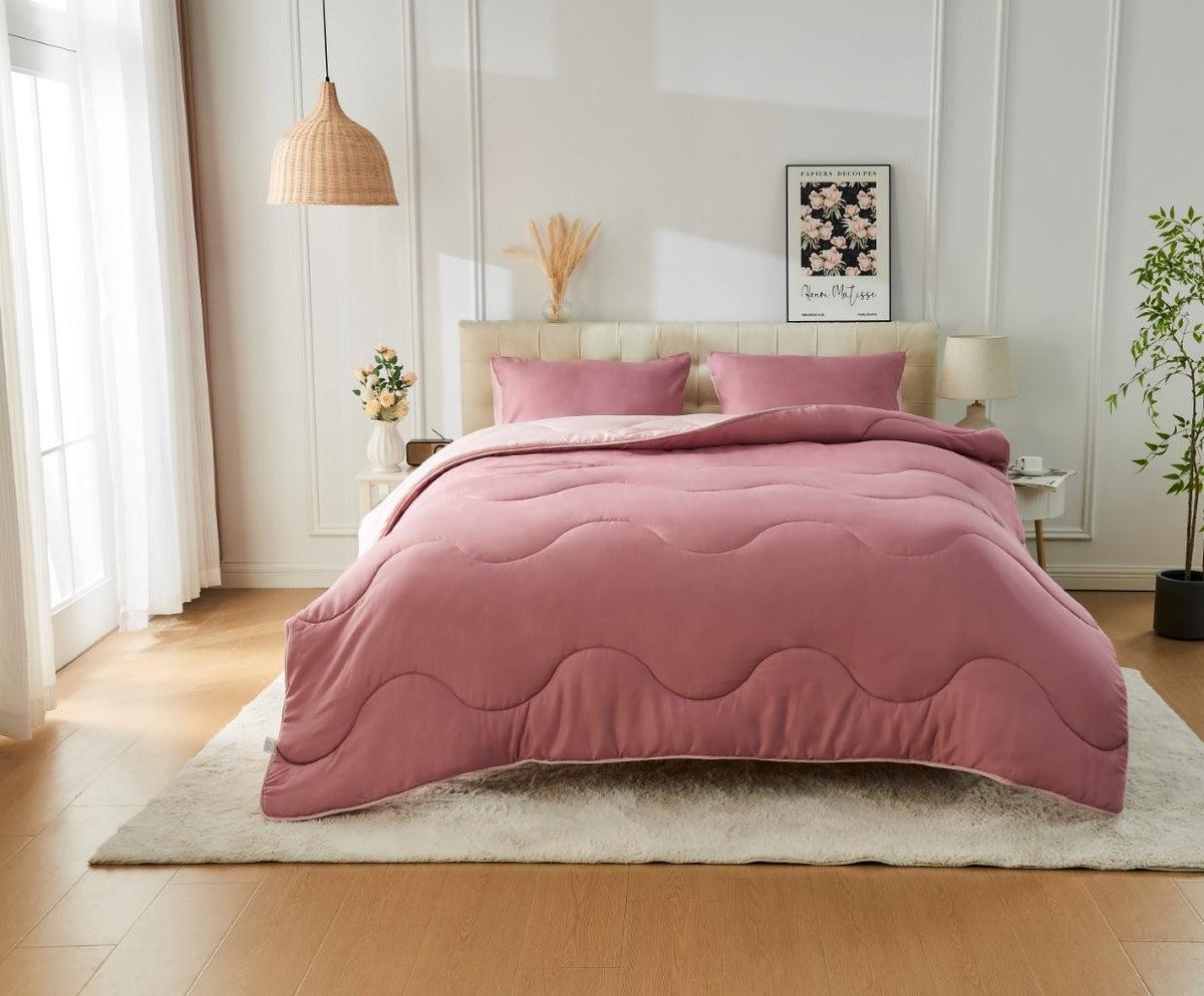 Coverless Quilt 10.5 Tog – Reversible Microfibre All-Season Bedding