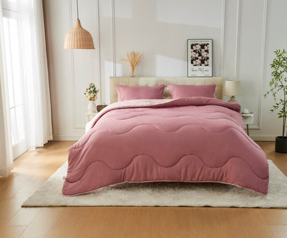 Coverless Quilt 10.5 Tog – Reversible Microfibre All-Season Bedding