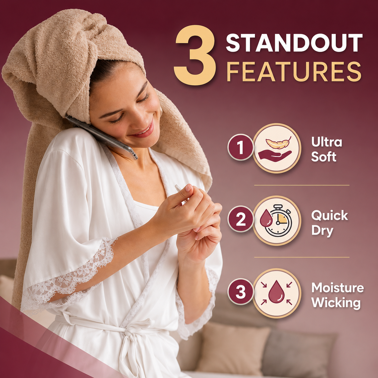 500 GSM Egyptian Cotton Luxury Towels – Super Soft Face Hand Bath Sheet