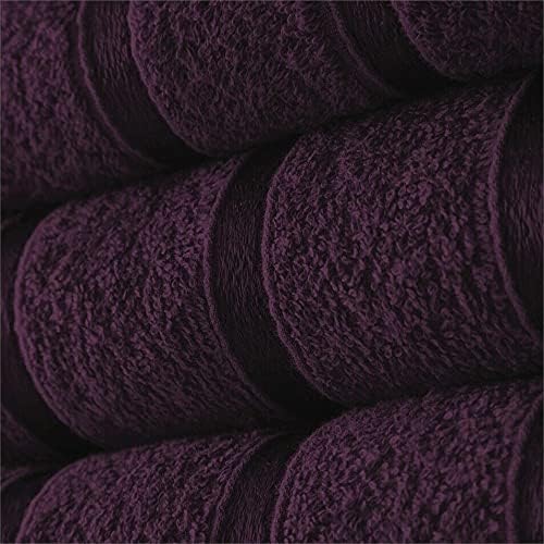 Egyptian Cotton Bath Towels Super Absorbent Quick Dry Extra Soft Hand & Face Towels 8 pcs Bale Set