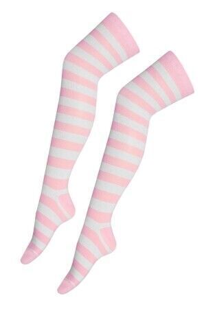 Ladies Girls Over The Knee Socks Thigh High