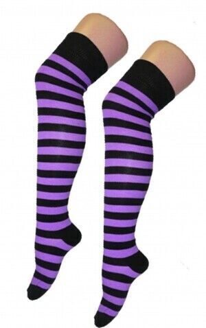 Ladies Girls Over The Knee Socks Thigh High