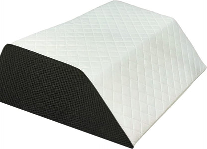 Leg Elevation Pillow, Wedge Memory Foam Support Cushion with Washable Cover, Improve Circulation & Reduce Pain, Bed Leg Rest Pillow for Post Surgery, Reading, Sleeping