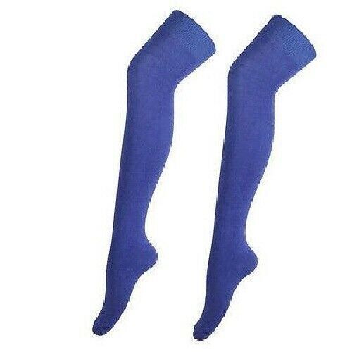 Ladies Girls Over The Knee Socks Thigh High