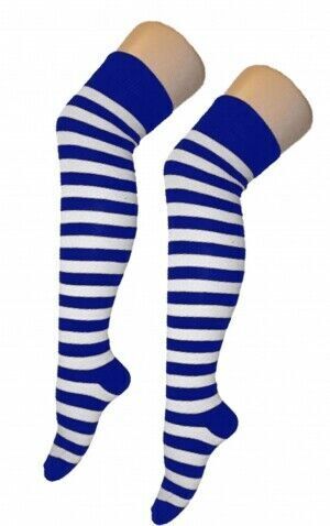 Ladies Girls Over The Knee Socks Thigh High