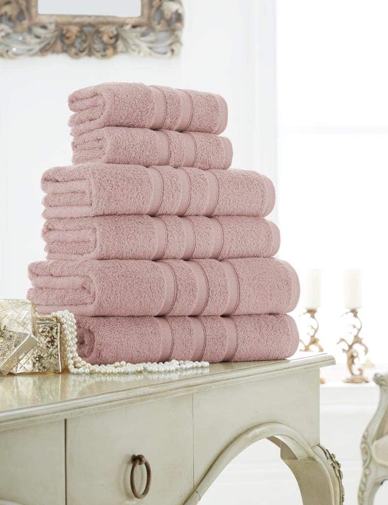 Luxury ZERO TWIST 100% Egyptian Cotton Super Soft 600 GSM Towels Hand Bath Towels Set