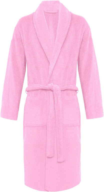 100% Egyptian Cotton Bath Robe Terry Towelling Robe Dressing Gown Luxury and Super Soft Womens Nightwear Mens House Gown