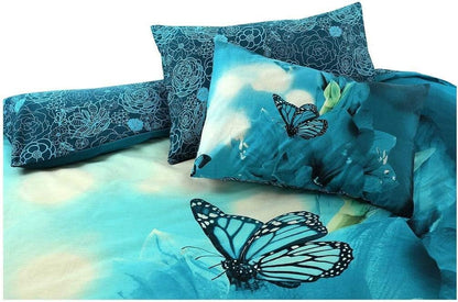 3D Animal Duvet Covers with Pillowcases Reversible Printed Quilt Cover Soft Polycotton Modern Bedding Sets for Adults & Kids