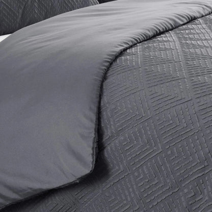 Turo Triangle Luxury Duvet Cover Set & Pillowcase Microfiber Bedding Quilt Single Double King