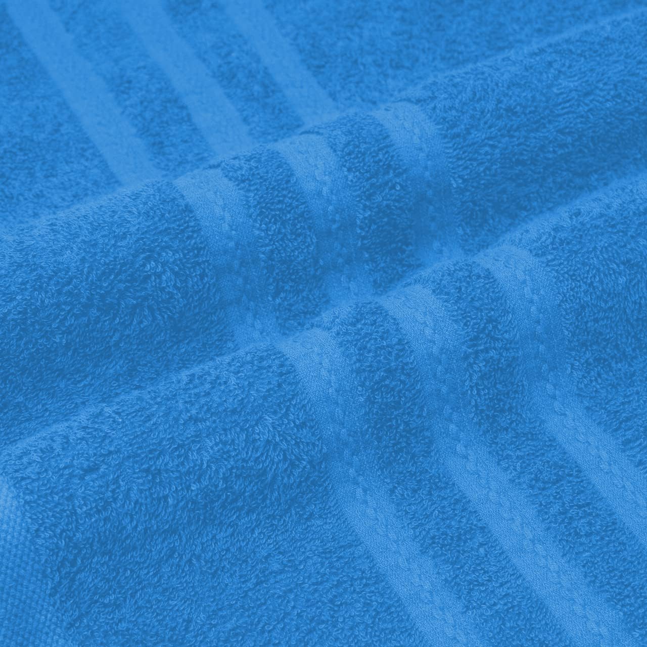 Pack of 2 Extra Large Jumbo Bath Sheets - Beach Towels 100% Cotton  Huge Size (85 x 200 cm)