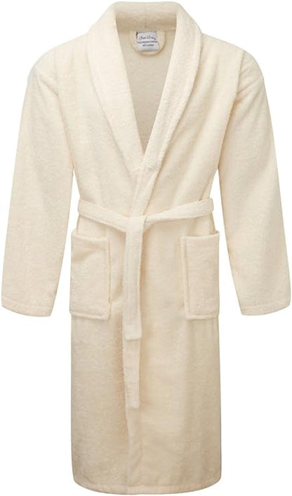 100% Egyptian Cotton Bath Robe Terry Towelling Robe Dressing Gown Luxury and Super Soft Womens Nightwear Mens House Gown