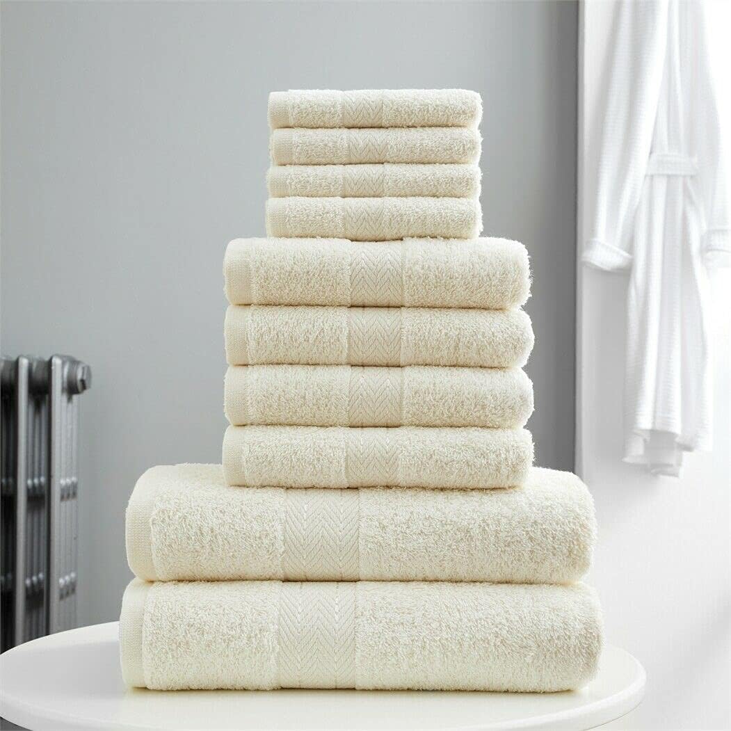 100% Egyptian TOWELS Cotton 700GSM Miami Super Absorbent Quick Dry Soft