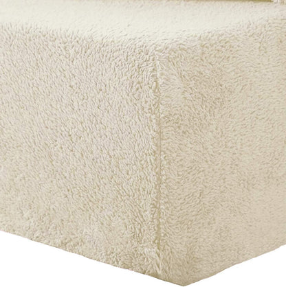 SUPER SOFT TEDDY BEAR FUR SHERPA CUDDLY COSY WARM EXTRA DEEP FLEECE FITTED SHEET BEDDING BED LINEN