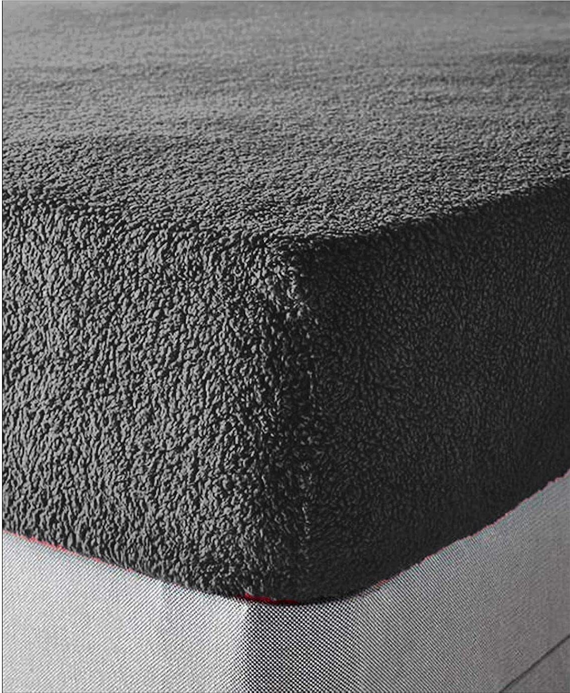 SUPER SOFT TEDDY BEAR FUR SHERPA CUDDLY COSY WARM EXTRA DEEP FLEECE FITTED SHEET BEDDING BED LINEN