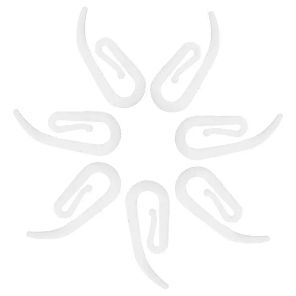 Curtain Hooks Plastic Header Tape Drapery Hooks