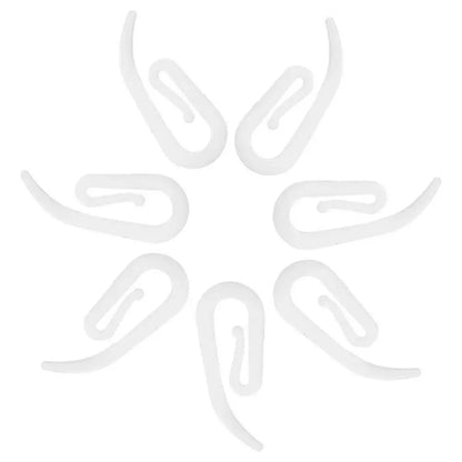 Curtain Hooks Plastic Header Tape Drapery Hooks