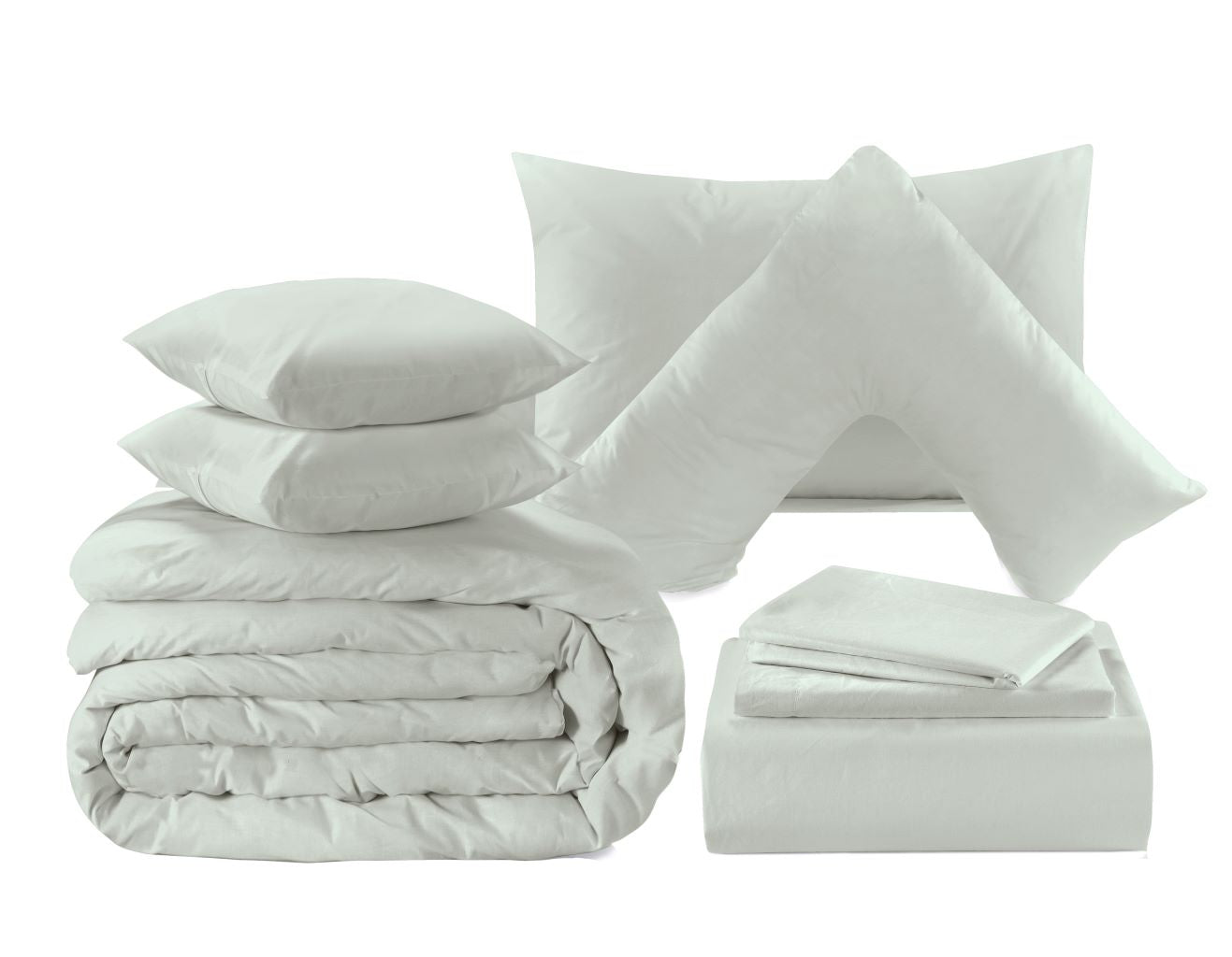 Soft Microfibre Fitted Sheet Deep Pocket 10 inch (25 cm) Easy Care Bottom Sheet