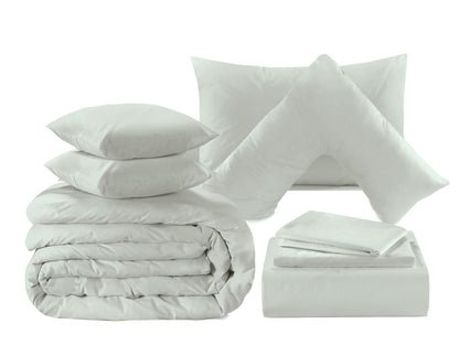 Soft Microfibre Fitted Sheet Deep Pocket 10 inch (25 cm) Easy Care Bottom Sheet