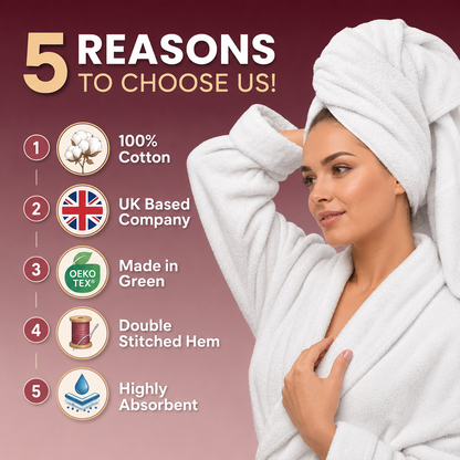 500 GSM Egyptian Cotton Luxury Towels – Super Soft Face Hand Bath Sheet