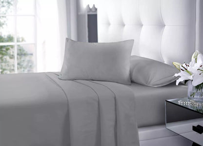 Soft Microfibre Fitted Sheet Deep Pocket 10 inch (25 cm) Easy Care Bottom Sheet