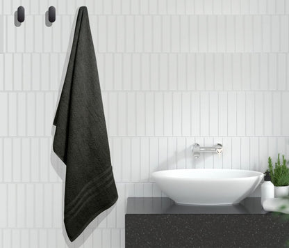 Pack of 2 Extra Large Jumbo Bath Sheets - Beach Towels 100% Cotton  Huge Size (85 x 200 cm)