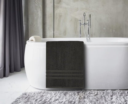 Pack of 2 Extra Large Jumbo Bath Sheets - Beach Towels 100% Cotton  Huge Size (85 x 200 cm)