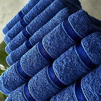 Egyptian Cotton Bath Towels Super Absorbent Quick Dry Extra Soft Hand & Face Towels 8 pcs Bale Set