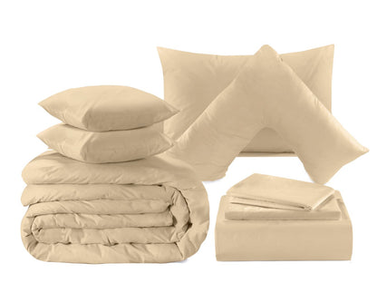 Soft Microfibre Fitted Sheet Deep Pocket 10 inch (25 cm) Easy Care Bottom Sheet