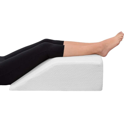 Knee Leg Bed Wedge Pillow for Leg, Hip &amp; Knee Pain – Orthopaedic Sleep Support Cushion Back Pain Relief