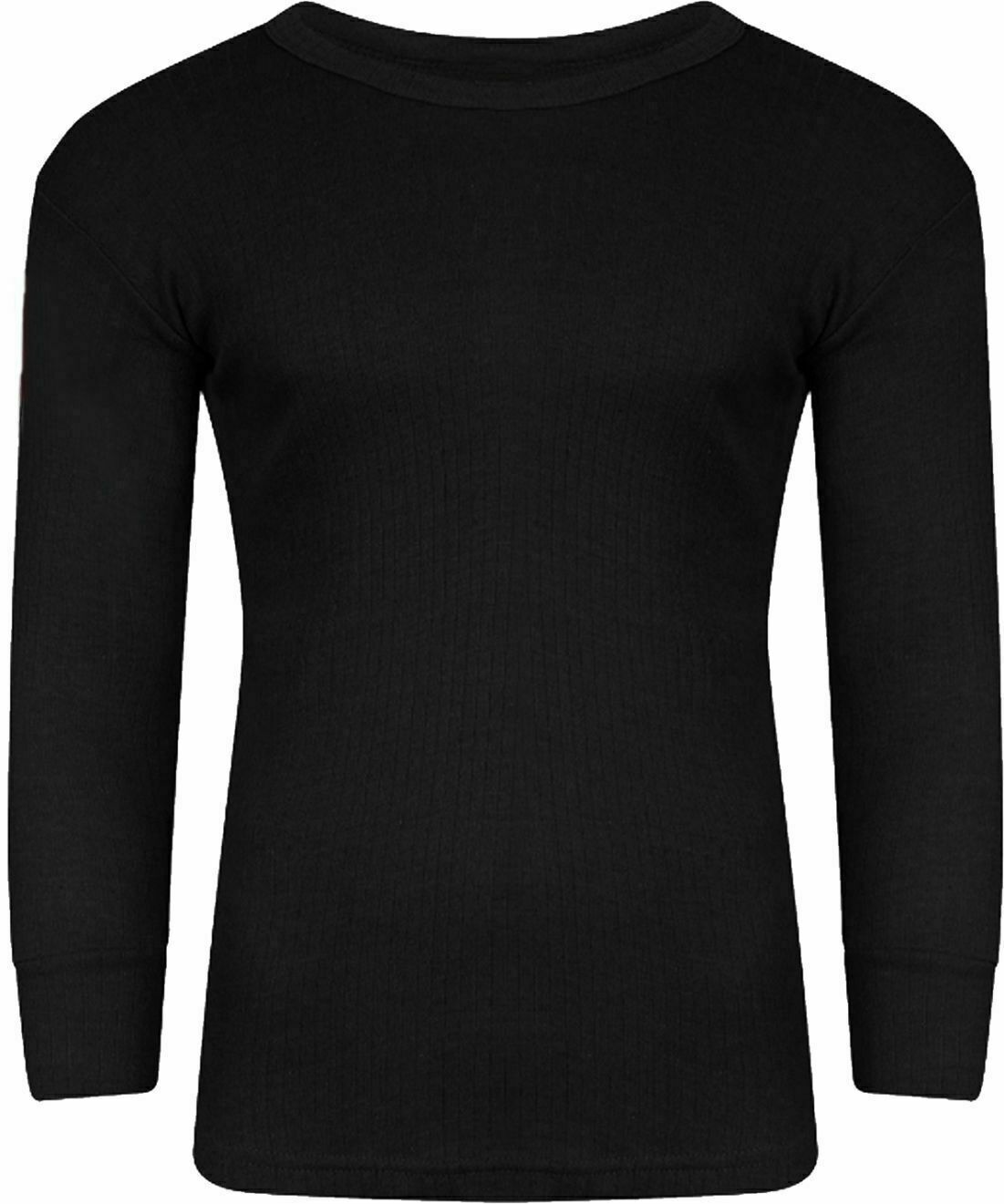 PACK OF 4 Mens Thermal Long Sleeves T-Shirts Warm Vests Winter Underwear Base Layer Top