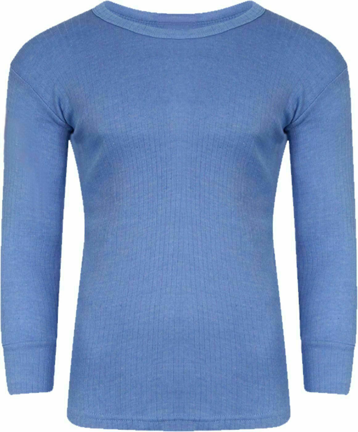 PACK OF 4 Mens Thermal Long Sleeves T-Shirts Warm Vests Winter Underwear Base Layer Top