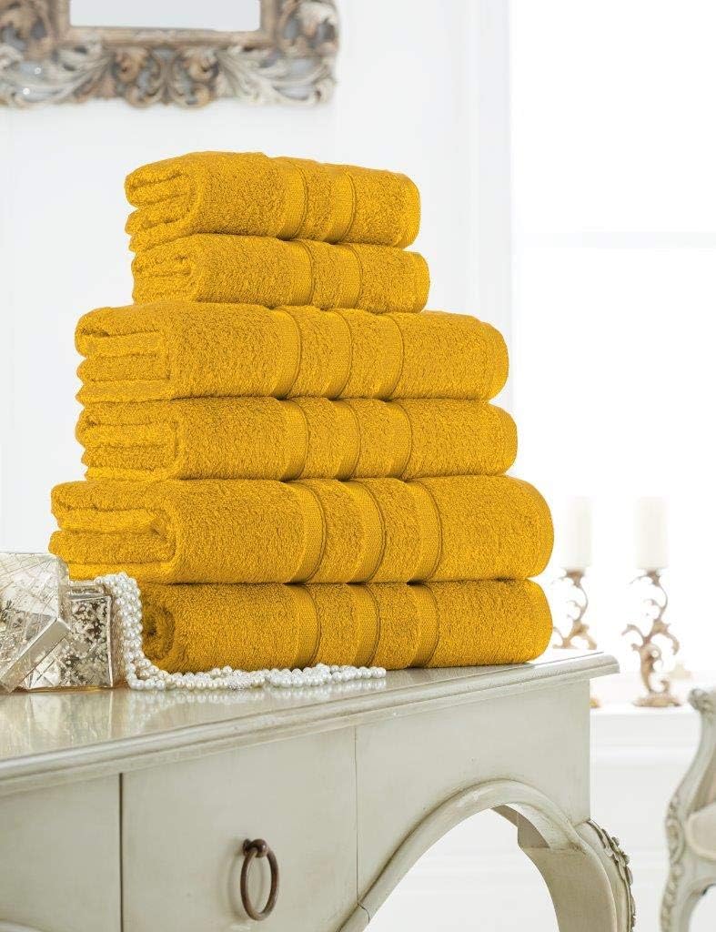 Luxury ZERO TWIST 100% Egyptian Cotton Super Soft 600 GSM Towels Hand Bath Towels Set