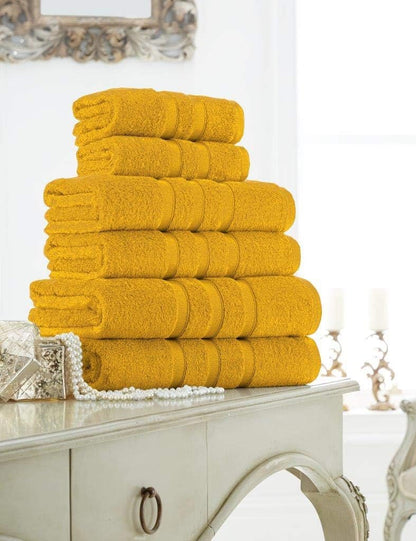 Luxury ZERO TWIST 100% Egyptian Cotton Super Soft 600 GSM Towels Hand Bath Towels Set