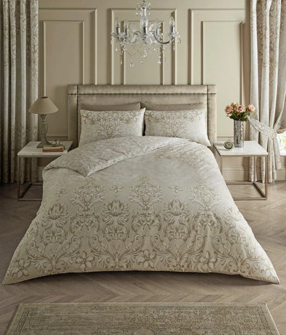 Antoinette Damask Floral Pattern Duvet Quilt Covers Summer Season Bedding Sets