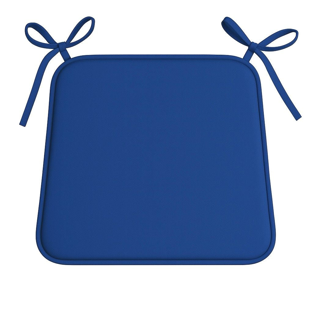 3cm Thick Tie-On Chair Cushions – Indoor Outdoor Seat Pads Square 38x38cm