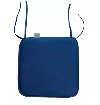 4X Chair Seat Pads Cushions Tie on Dining Chair Cushion for Garden Kitchen Patio