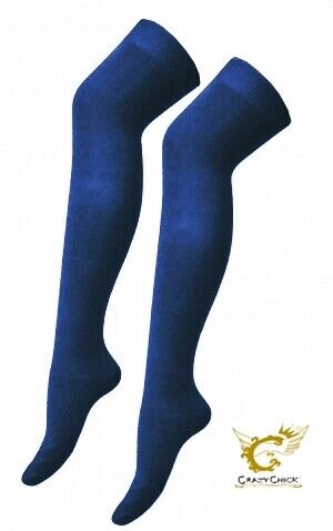 Ladies Girls Over The Knee Socks Thigh High