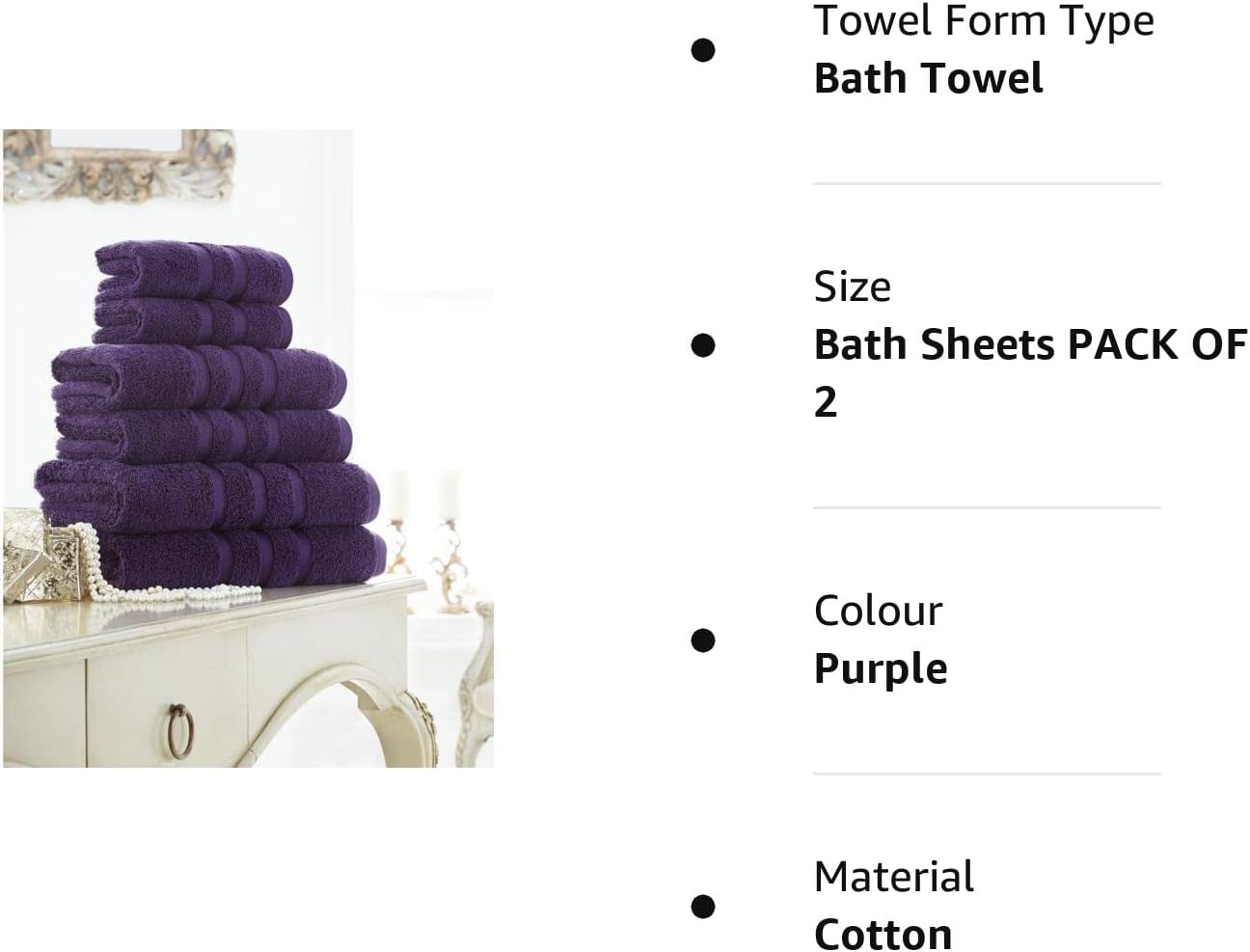 Luxury ZERO TWIST 100% Egyptian Cotton Super Soft 600 GSM Towels Hand Bath Towels Set