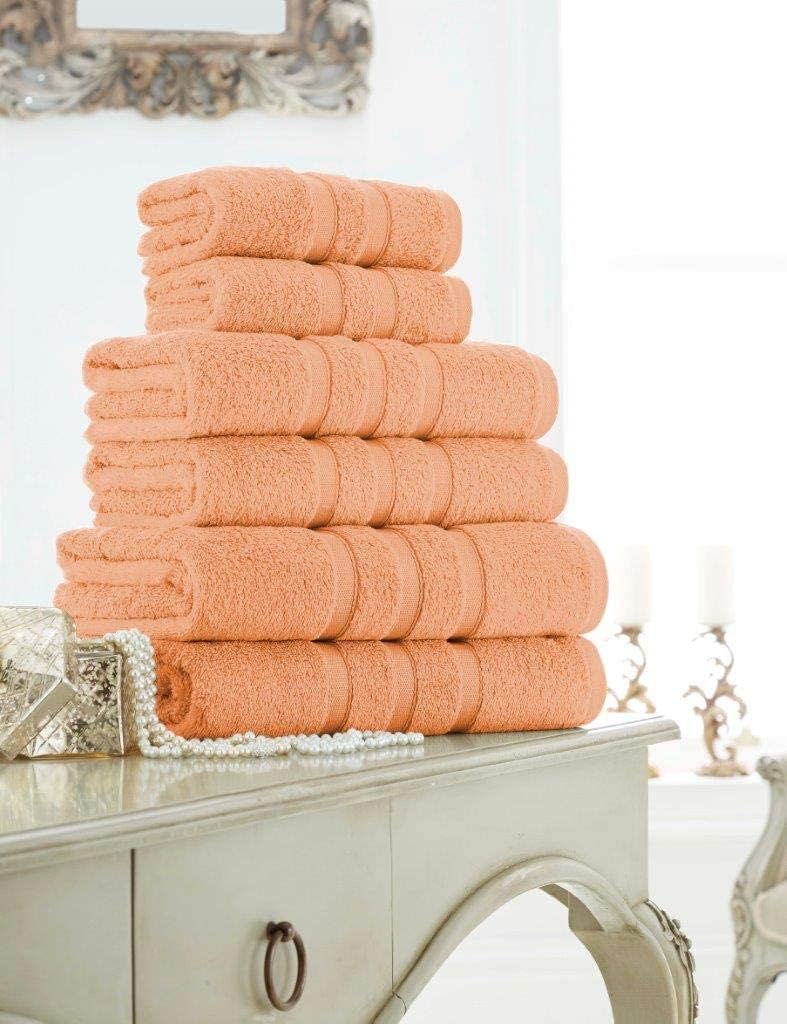 Luxury ZERO TWIST 100% Egyptian Cotton Super Soft 600 GSM Towels Hand Bath Towels Set