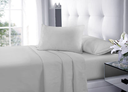 Soft Microfibre Fitted Sheet Deep Pocket 10 inch (25 cm) Easy Care Bottom Sheet