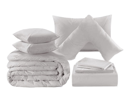 Soft Microfibre Fitted Sheet Deep Pocket 10 inch (25 cm) Easy Care Bottom Sheet