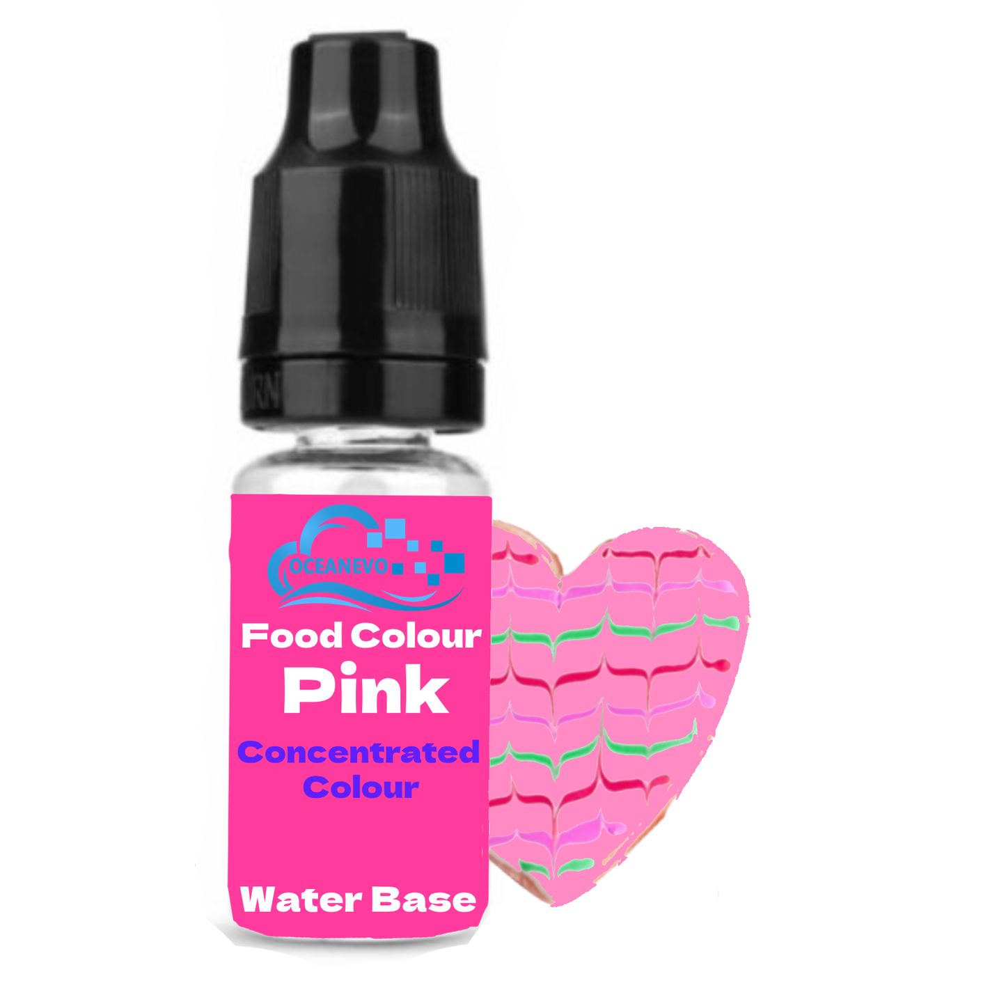 Food Colouring - Liquid Concentrated Food Colours for Ice-cream, Fondant, Cake Icing & Decorating, Baking Edible Food Grade Dye Droplets