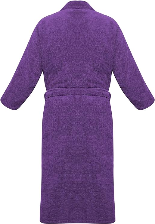 100% Egyptian Cotton Bath Robe Terry Towelling Robe Dressing Gown Luxury and Super Soft Womens Nightwear Mens House Gown